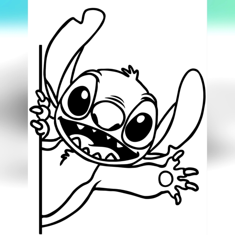 💙Stitch Decal💙
